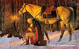 Unknown Prayer At Valley Forge painting